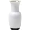 VENINI VASO OPALINO IN VETRO DI MURANO 706 SNOW, S - h 30 x l 14 cm, 1.2 kg