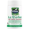 Matt Erboristeria - Le 12 Erbe del buon transito intestinale, 100 Compresse