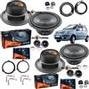 Hertz EvoTuning Kit 8 Casse Hertz 4 Woofer C 165+ Tweeter C26 OE Cento Ant+Post Fiat Panda 169