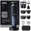 Braun All-in-One Series 7 monitoimitrimmeri, AIO7580, sininen