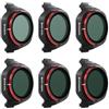 Freewell Bright Day - Confezione da 6 filtri ND/PL per DJI Mini 5 Pro - ND8/PL, ND16/PL, ND32/PL, ND64/PL, ND128/PL & ND256/PL - Filtri polarizzati per controllo dell'esposizione e riduzione