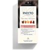 Phyto Paris Color Kit 4 Castano Latte Rivelatore 50 Ml + Crema Colorante 50 Ml + Maschera Protettiva Colore 12 Ml + Guanti Phyto Paris