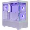 Cooler master Case Cooler Master Elite 690 Mid Tower Itx Micro-Atx Atx ARGB Vetro temperato Bianco [E690-WHNN-S00]