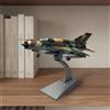 Modellino Caccia MiG-21 Riproduzione Realistica Jet da Combattimento in Scala