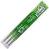 Pilot Frixion - Ricariche per penna a sfera, 0,7 mm, confezione da 3, colore: Verde