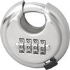 ProPlus Lucchetto rotondo con combinazione ProPlus 341317, lucchetto ad archetto con codice 70mm