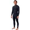 O'NEILL Muta da Uomo O';Neill Hyperfreak 4/3 + mm con Zip sul Petto Nera 5344 - Entrata con Zip sul Petto sopra Una barriera 360 con Fori di drenaggio