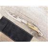 arburesa Coltello artigianale 22 cm Arburesa Scena Caccia Al Cinghiale manico montone