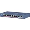 Hikvision Digital Technology DS-3E0310HP-E switch di rete Non gestito Fast Ethernet (10/100) Supporto Power over Ethernet (PoE) Blu