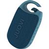 JUOVI Cassa Bluetooth Portatile, Audio Stereo, 24 Ore di Autonomia, Volume Alto, Bluetooth 5.3, IP68 Waterproof, Built-in Carabiner, per Spiaggia, Camera ed Esterno(Blu)