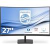 PHILIPS MONITOR CURVO 27" FHD 16:9 4MS 250 CD/M VGA/HDMI MULTIMEDIALE
