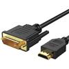 Cavo HDMI-DVI 2 MT Black