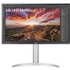 LG MONITOR 27 LED IPS 4K UHD 16:9 5MS 300 CDM, PIVOT, DP/HDMI, MULTIMEDIALE, BIANCO