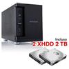 NAS NETGEAR ReadyNas 212 RN21200-100NES + 2 x HDD 2 TB SATA 3,5"