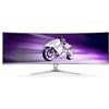 PHILIPS MONITOR CURVO 49 OLED DUAL QHD 32:9 0,03MS, USB-C DOCK, REG ALTEZZA, DP/HDMI, MULTIMEDIALE