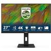 MON 27IPS 4K 2HDMI DP VESA MM 350C PHILIPS 27B1N3800 USBC PIVOT REG AL