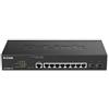 D-LINK SWITCH 8 PORTE GBIT POE MANAGED INCL. 2 X SFP