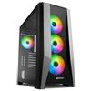 SHARKOON CASE TG7M RGB ATX VETRO TEMPERATO, 7 SLOT ESPANSIONE, 3X120MM FAN FRONT, 1X120MM FAN REAR