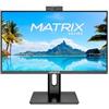YASHI MONITOR 24 LED IPS 16:9 FHD 1MS 300 CDM, WEBCAM, DP/HDMI, PIVOT, MULTIMEDIALE