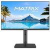 YASHI MONITOR 24 LED VA 16:9 120hz 1MS 300 CDM, REG ALTEZZA, VGA/HDMI, MULTIMEDIALE