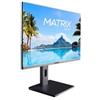 YASHI MONITOR 23,8 LED VA 16:9 FHD 4MS 300CDM, REG ALTEZZA, VGA/HDMI, MULTIMEDIALE
