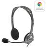 LOGITECH CUFFIE CON MICROFONO H111, JACK 3.5MM