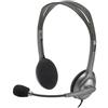 Logitech Stereo Headset H110 - Cuffia ( semiaperto )