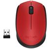 LOGITECH WIRELESS MOUSE M171 OTTICO USB COLORE ROSSO