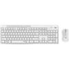 LOGITECH BUNDLE TASTIERA WIRELESS+MOUSE DESKTOP MK295 SILENT COMBO, USB, LAYOUT ITA, COLORE BIANCO