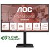 AOC MONITOR 27 LED IPS FHD 16:9 4MS 300 CDM 120hz, PIVOT, USB-C, DP/HDMI, MULTIMEDIALE