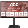 AOC MONITOR 23,8 LED IPS FHD 16:9 4MS 300 CDM, PIVOT, USB-C, DP/HDMI, MULTIMEDIALE