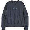 Patagonia W's '95 Oval Logo Daily Crew felpa donna