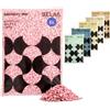 SELAS Cera Depilatoria Perle 800g Rosa Mosqueta - Cera a Caldo Senza Strisce per Viso e Corpo, Pelli Sensibili, Ceretta Brasiliana, Perle Professionali Alta Qualità, Hard Wax Beans. Più opzioni