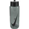 Nike TR Renew Recharge Straw Bottiglia per Bere Anthracite/Black/Black 709 ml