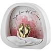 BONGELLI Lampada Mani Con Piedini Rosa/oro 12x11cm