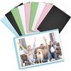 VINATO Calamite Personalizzate per Polaroid Instax Mini Pellicole Foto, Portafoto Magnetico per Frigorifero, Superfici in Metallo, 10 Pezzi per 10 × 15 cm Foto, Cornici Magnetiche in Colori Assortiti