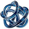 Torre & Tagus Orbit - Palla decorativa in vetro, piccola, colore: Blu indaco
