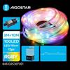 Aigostar Catena luminosa tubolare per interni ed esterni a basso voltaggio Aigostar multicolore 10 m 100 led - 307301