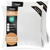 Utopia Bedding Copricuscini Impermeabili 50x50 cm (Set di 2) con Cerniera, Federe Cuscini Letto Certificato Oeko-TEX
