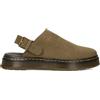 DR. MARTENS BROOKLINE MULE Sabot uomo oliva in nabuk