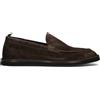 GREEN GEORGE Mocassino uomo marrone in suede