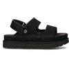 UGG GOLDENSTAR GLIDE Sandalo donna nero in suede