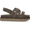 UGG GOLDENSTAR GLEAM Sandalo donna dense smoke in suede