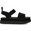 UGG W GOLDENSTAR Sandalo donna nero in suede