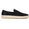 FRAU Mocassino uomo blu in suede