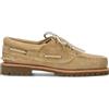 TIMBERLAND Scarpa barca donna beige in suede