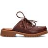 TIMBERLAND Sabot donna burgundy in pelle