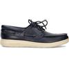 TIMBERLAND Scarpa barca uomo blu in pelle