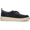 CLARKS CORE POLDEN MOC Scarpa barca uomo blu in suede