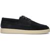 CLARKS CORE LOCKFORD BOAT Stringata uomo blu in suede